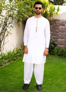 Ensemble Kurta Homme Design Élégant 2026 – Shalwar Kameez Tendance – Vêtements Ethniques Islamiques Premium pour Homme – Vente en Gros - Product Image 6