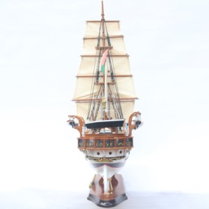 AMERIGO VESPUCCI - Modèle de voilier italien - Artisanat pour collection d'art ou cadeau d'affaires - Product Image 6