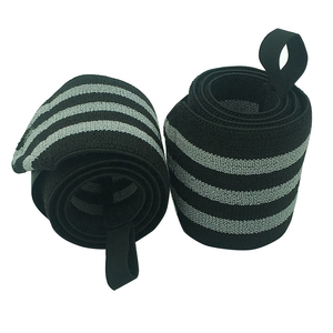 Sangles de soutien durables pour les poignets, idéales pour la musculation, l'haltérophilie, le crossfit et l'équipement de stabilité pour l'entraînement. - Product Image 2