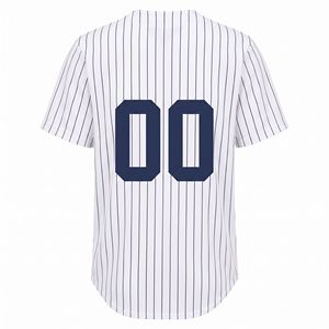เสื้อเบสบอลทีมพิมพ์ลายดิจิตอลสั่งทำขายส่ง Five B สำหรับผู้ชาย แบบเปล่า ลายทาง ปิดกระดุม ระบายอากาศได้ดี เป็นมิตรกับสิ่งแวดล้อม - Product Image 3