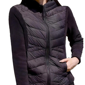 Parka matelassée à col montant, imperméable, <span class=keywords><strong>l</strong></span>égère, sans pression, 100 % polyester, pour <span class=keywords><strong>l</strong></span>'<span class=keywords><strong>hiver</strong></span> et les trajets quotidiens - Product Image 1