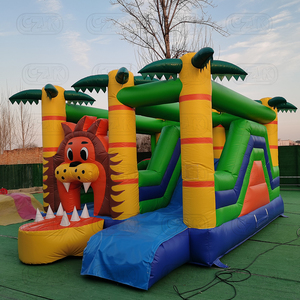 พองโกหกสิงโตกษัตริย์กระโดดปราสาทเด้งบ้าน - Product Image 4