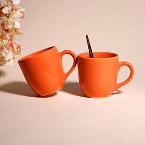 Juegos de Café de Cerámica de Color Sólido, Modernos y de Lujo, 200 ml, Ecológicos, Duraderos, Portátiles, Color Rosa Brillante, para Oficina, Hogar, Regalos - Product Image 2