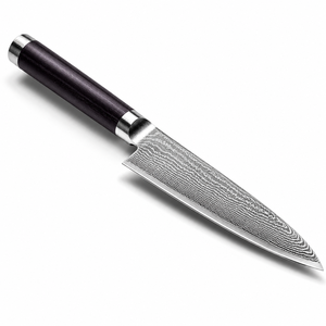 Premium Japanese Damascus Steel Blade Wood Handle Kitchen Chef <b>Knife</b> Watermelon <b>Slicing</b> Handmade <b>Knife</b> - Product Image 6