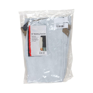 Mangas Protectoras de Soldadura de Cuero Reforzado de Vaca con Hebilla Ajustable y Cierre de Botón a Presión - Product Image 3