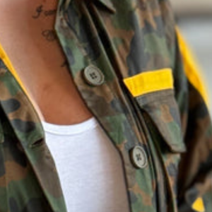 <b>Womens</b> SGRho Eco-Friendly Waterproof Winter <b>Jacket</b> Custom Embroidery Utility Coat Casual Sorority Streetwear Style Outerwear - Product Image 4