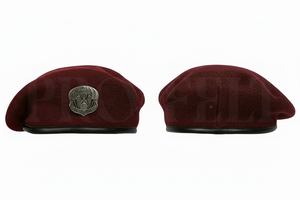Custom Brand Name Wool Beret Cap Stylish Flat Top <b>Hat</b> Classic Uniform Style Headwear Custom Logo Embroidery Fashion Outdoor Cap - Product Image 3