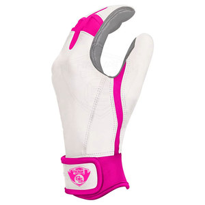 Breathable <b>Light</b> Weight Short Cuff <b>Batting</b> Gloves Pakistan Made Wholesale Leather Short Cuff <b>Batting</b> Gloves - Product Image 6