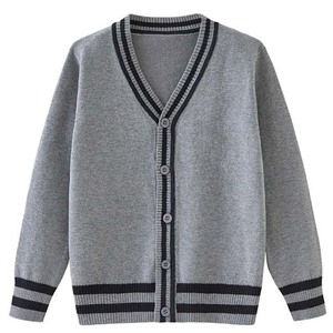 Custom Logo Autumn Fashion Knit Embroidered <b>Button</b> Varsity Wool <b>Cardigan</b> Sweaters College University Wear Adults OEM/ODM Service - Product Image 5