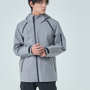 Veste coupe-vent légère, respirante et imperméable pour homme, nouvelle collection, style à capuche. - Product Image 1
