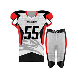 Maillot de football américain avec protections, uniforme de haute qualité pour hommes, design d'uniforme de football américain, maillot de football américain personnalisé pour équipe - Product Image 1