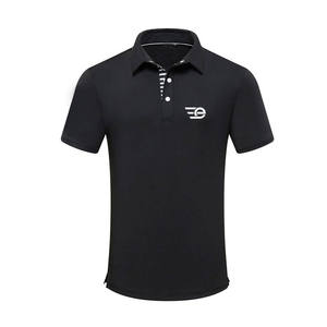 Camiseta Polo de Algodón para Hombre, Casual, Manga Corta, Transpirable, Estilo Liso, Proveedor Mayorista - Product Image 1