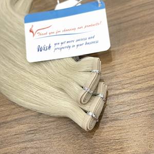 LES MEILLEURES VENTES DE COIFFURES! 100% Extensions de cheveux humains Genius Weft Hair Bundles - Product Image 1