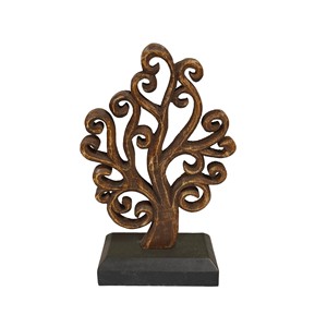 Escultura de Árbol de Madera de Nogal Hecha a Mano |   Arte de Pared Artesanal |   Venta al por mayor - Product Image 5