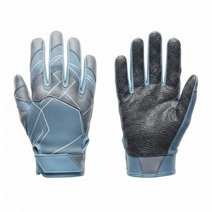 Gants de football américain personnalisés pour hommes adultes, entraînement en extérieur, respirants, antistatiques, adhérence pour receveur, personnalisables pour équipe sportive - Product Image 3