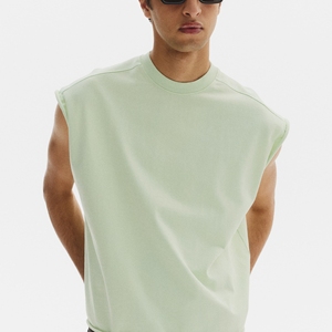 Débardeur de sport respirant 100 % coton à séchage rapide imprimé, style décontracté d'été, pour musculation, sans manches - Product Image 2