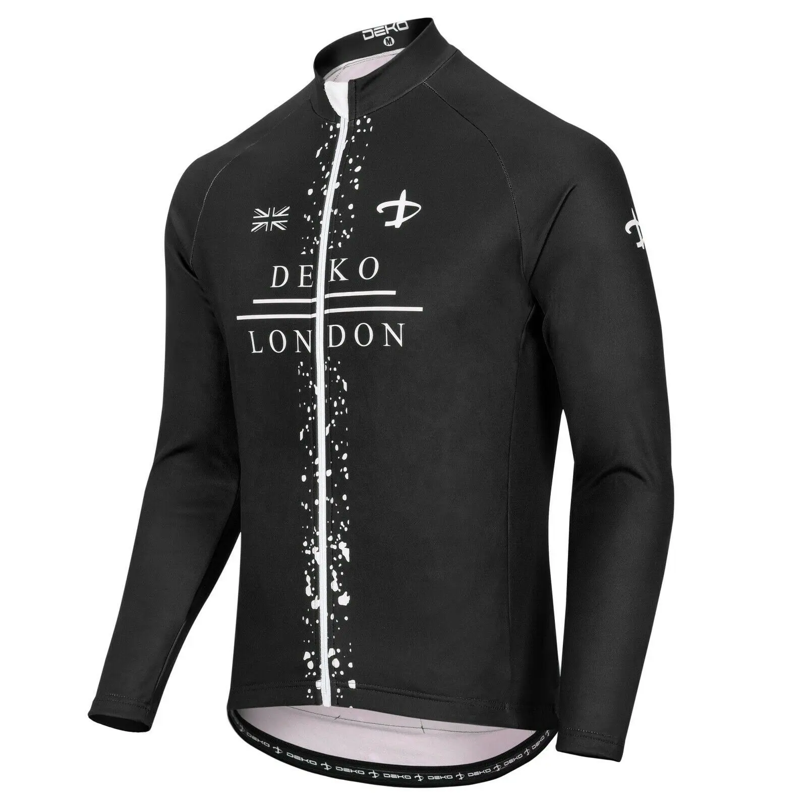 DEKO Langarm Stylish Warme Fahrrad bekleidung Pro Team Radfahren Jersey Herren Winter Rennrad Shirt Gute Qualität