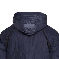 Veste d'hiver matelassée unisexe à capuche, prix direct usine