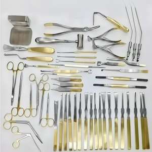 Instruments de rhinoplastie, instruments de chirurgie nasale et plastique, ensemble de 50 pièces, CE A+ - Product Image 1