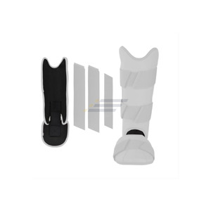 Protège-tibias de baseball pour adultes et jeunes, protection professionnelle légère avec fermeture auto-agrippante, protection des jambes pour le baseball - Product Image 3