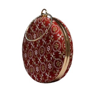 Red Embroidered <b>Clutch</b> Bag Luxury <b>Wedding</b> Evening Handbag for Women Occasions - Product Image 2
