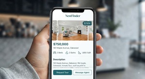 แอปพลิเคชันตลาดอสังหาริมทรัพย์ Wise Hustlers สำหรับการซื้อ ขาย และเช่าอสังหาริมทรัพย์ พร้อมฟังก์ชันค้นหา รายการประกาศ ตัวกรองข้อมูล สอบถามข้อมูล และตัวแทน MAC - Product Image 2