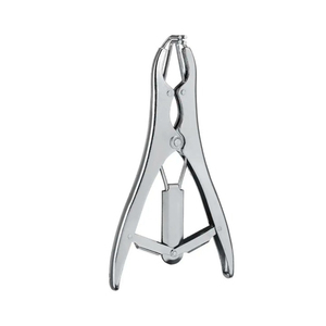 Pince applicatrice de bagues professionnelle avec poignée lisse, en acier inoxydable, conception réutilisable - Product Image 1