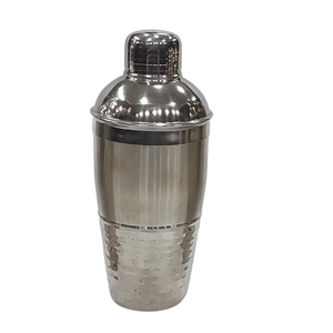 Hammered Copper Cocktail Shaker 750ml Stainless Steel Cobbler Shaker Professional Barware Set Custom Logo Wholesale <b>Bar</b> <b>Tools</b> - Product Image 2
