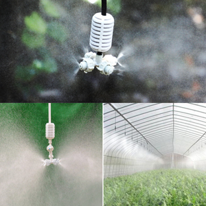 Tuyau de brumisation à quatre voies pour une distribution douce de l'eau dans les serres, les fermes, les jardins, les pelouses et les zones de culture domestique - Product Image 6