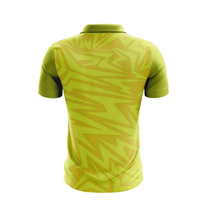 Camiseta polo deportiva sublimable, camiseta polo de color contrastante, camiseta polo con franjas, camiseta polo de uniforme. - Product Image 4
