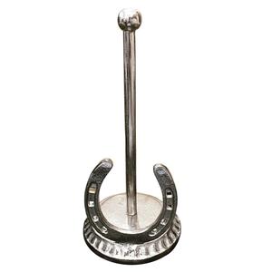 Table <b>Accessories</b> Tissue Stand Horse <b>Shoe</b> Design Napkin Tissue Roll Holder Decorative Stand Tabletop Items Event Supplies - Product Image 2