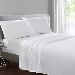 Colección Pristine Premium, Juego de Cama de Satén 100% Poliéster, Color Blanco Ártico Clásico, Personalizable, Acabado Satinado, Tamaño Queen - Product Image 5
