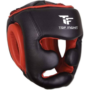 Protège-têtes de boxe personnalisables OEM, casque de boxe, protection pour l'entraînement de boxe, protège-tête de sécurité en cuir professionnel - Product Image 5