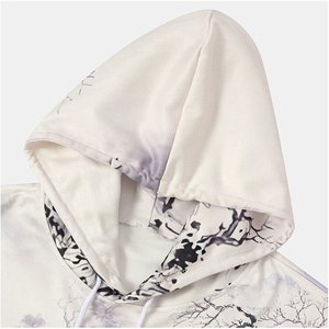 Sudadera con Capucha Oversize de Polialgodón Grueso para Invierno, Personalizada con Bordado y Sublimación, Unisex, Venta al por Mayor - Product Image 4