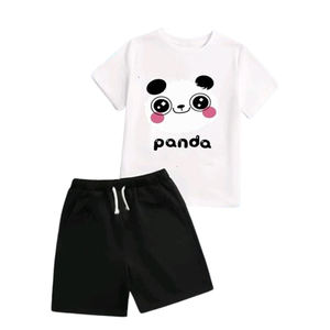 Conjunto de camiseta de Jersey de manga corta de algodón 100% de alta calidad, camisa de serigrafía de talla grande de fabricantes al por mayor de Color sólido - Product Image 4