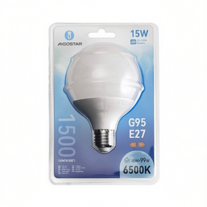 Bombilla LED Aigostar G95 15W E27 6500K Blanco Frío 1500Lm - Product Image 2