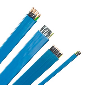 Câble plat festonné basse tension CMK 750V, 16 AWG, matériau GI, haute flexibilité, 10A, 70°C, pour applications industrielles et ascenseurs - Product Image 3