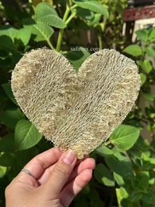 Coussinets faciaux en luffa naturel taille personnalisée de haute qualité cultivés dans une ferme du Vietnam avec service d'emballage OEM - Product Image 3