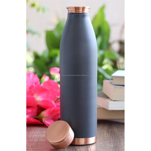 Nouvelle Arrivée Bouteille d'Eau en Cuivre 2L Capacité Directe pour Boire Eau Chaude Stockage Adultes Fête Écologique Couvercle Anti-corrosion - Product Image 3