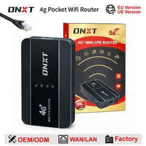 <span class=keywords><strong>Router</strong></span> Wifi Portátil DNXT 4G, WAN/LAN, Mifi de Bolsillo, Wifi6, con Ranura para Tarjeta SIM, WPS, Dispositivo Wifi 4G Multiservicio - Product Image 1