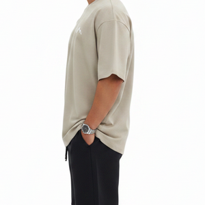 Camiseta Oversize de Algodón 100% para Hombre, Estilo Hip Hop, Cuello Redondo, Manga Corta, Ajuste Casual de Verano, Premium, Venta Caliente 2026 - Product Image 3