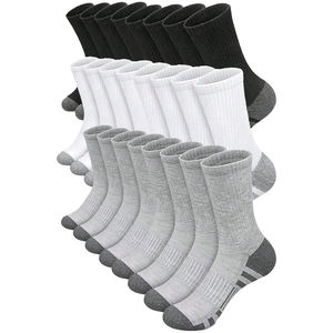 Calcetines Deportivos con Soporte de Arco, Logotipo en el Puño y la Parte Inferior, Tejido Ecológico de Secado Rápido para Correr, Ciclismo y Baloncesto - Product Image 1