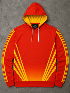 Sweat à capuche d'hiver pour homme en polyester/coton épais 240g, surdimensionné, sérigraphié et teint uni, vente en gros - Product Image 3