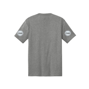 เสื้อยืดคอกลมแขนสั้นทรงปกติ ผ้าฝ้าย/ใยไผ่ 180gsm คุณภาพสูง แห้งเร็ว ระบายอากาศดี สไตล์ไฮสตรีท สำหรับผู้ชาย - Product Image 5