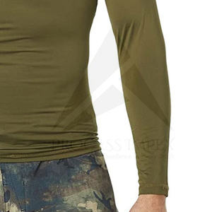 Maillot de bain athlétique à manches longues pour homme, protection UV, séchage rapide, vêtements de sport, prix de gros, longueur standard, personnalisable OEM - Product Image 6