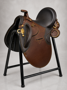 Premium Genuine Leather Jumping Dressage Horse Saddle Professional Western Riding Handcrafted Close Contact Equestrian Wood <b>Tree</b> - Product Image 1