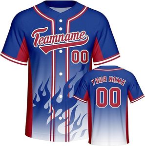 Fabricación de Camisetas de Béisbol Personalizadas por Sublimación, Transpirables, OEM, Uniformes de Béisbol y Sóftbol Personalizables - Product Image 1