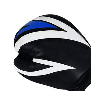 ถุงมือชกมวยหนังสีขาวระดับมืออาชีพ แบบสวม ปิดด้วยแถบตีนตุ๊กแก กันน้ำ ผลิตตามแบบ OEM ปรับแต่งได้ ใส่สบาย เหมาะสำหรับการฝึกซ้อม - Product Image 5