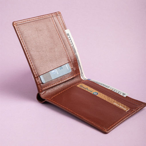 Cartera Delgada de Cuero Genuino para Hombre, de Primera Calidad, Minimalista, con Tarjetero Plegable, Corta y Resistente, Fabricantes de Carteras - Product Image 5