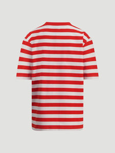 T-shirt de mode en gros pour hommes, 100 % coton, 230 grammes, col rond, épaules tombantes, coupe ample oversize avec poche - Product Image 6